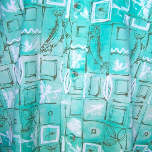 Columbia NWT Button Down Short Sleeve Fishing Shirt Sz M - Picture 3 of 9